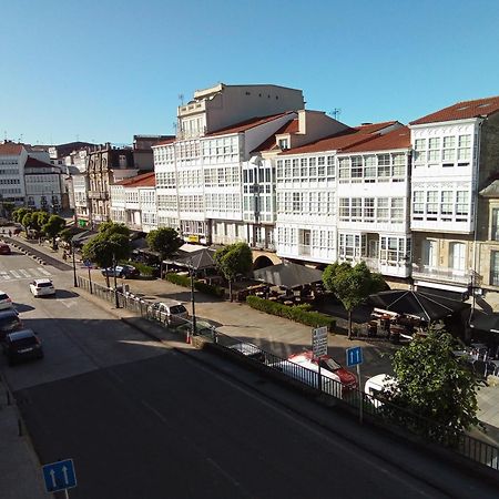 Pension La Plaza Betanzos Exteriör bild